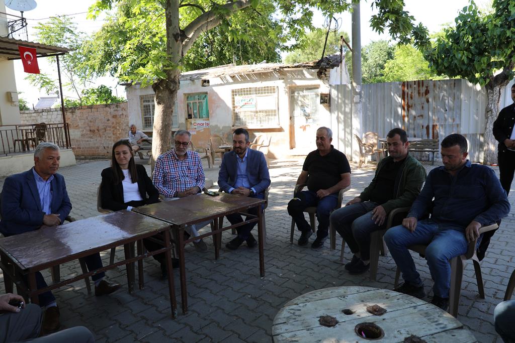 Durbay Bağlarda Dolu Vuran Ürünleri Inceledi (1)