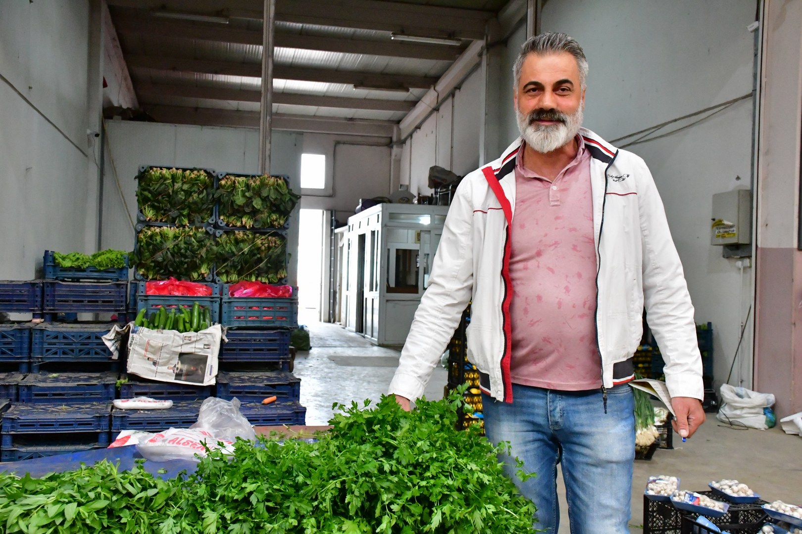 Hal Esnafı Ferdi Zeyrek'ten Memnun (2)