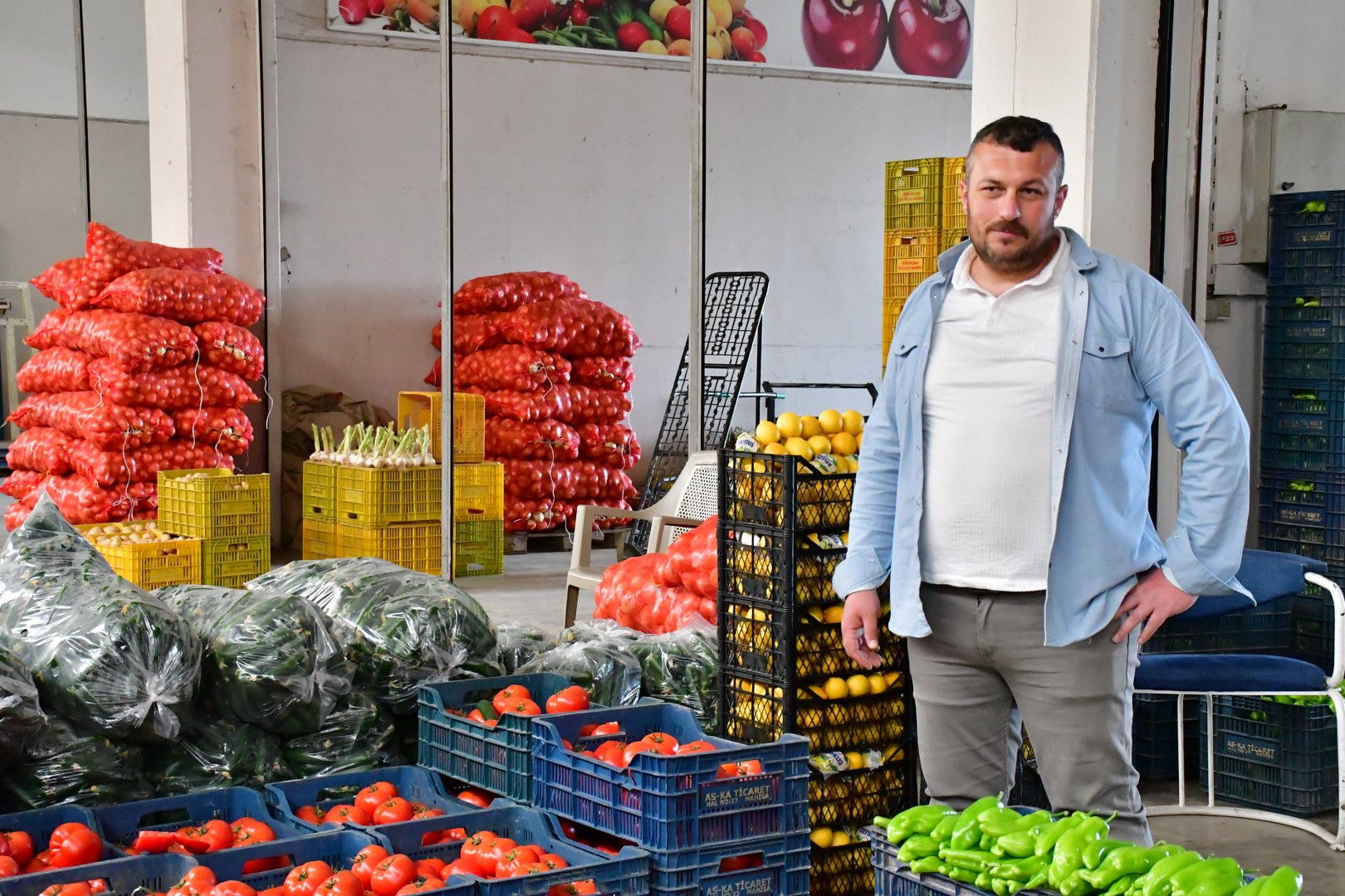 Hal Esnafı Ferdi Zeyrek'ten Memnun (4)