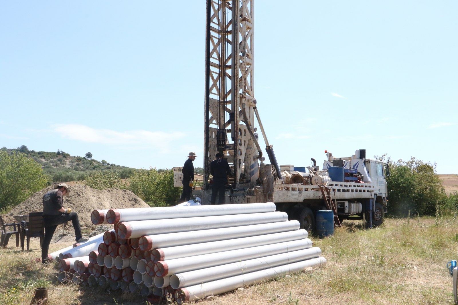 Kepenekli Mahallesi'ne Sondaj Yapıldı (2)