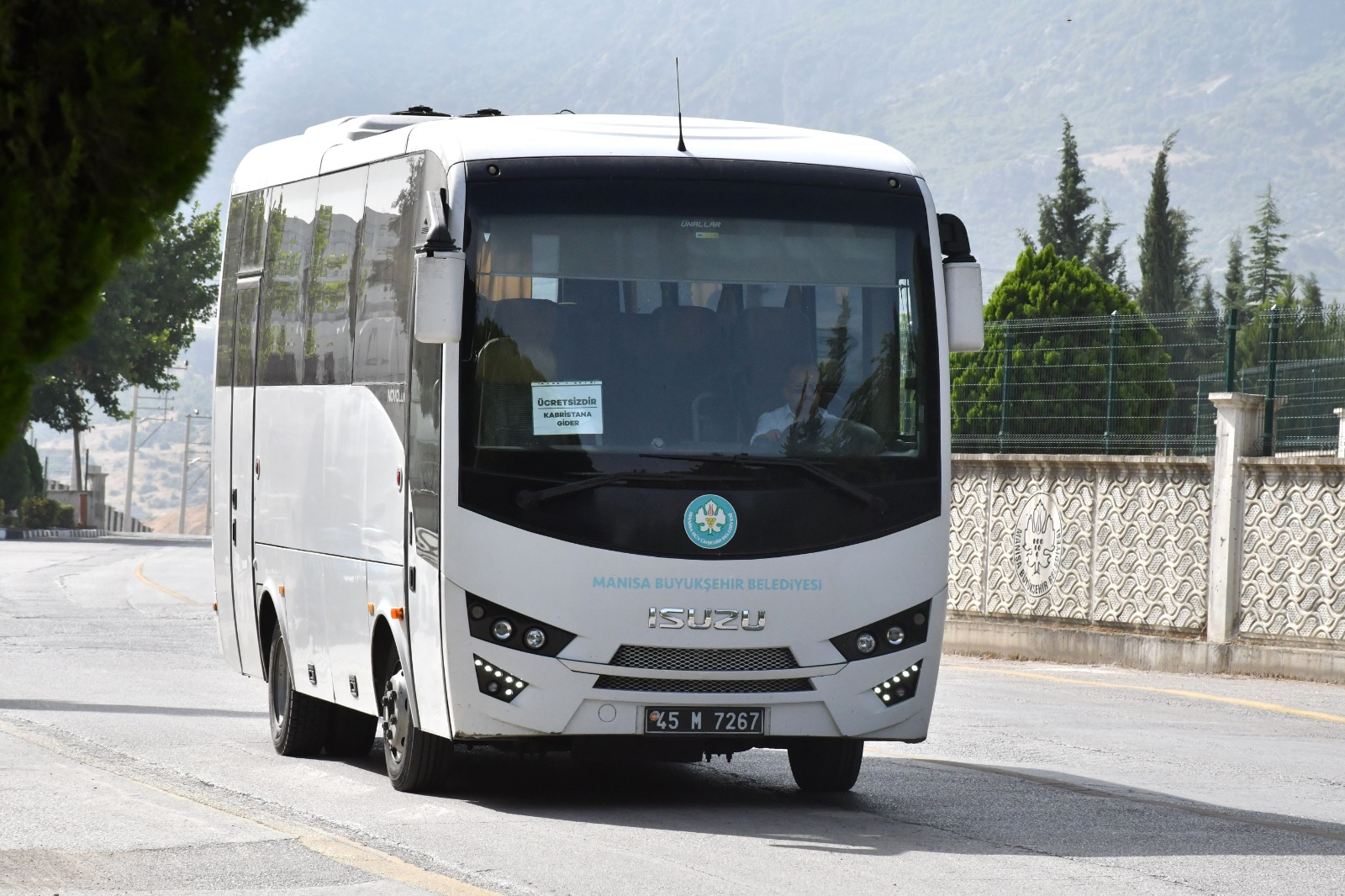 Büyükşehir’den Mezarlıklara Ücretsiz Ulaşım Hizmeti