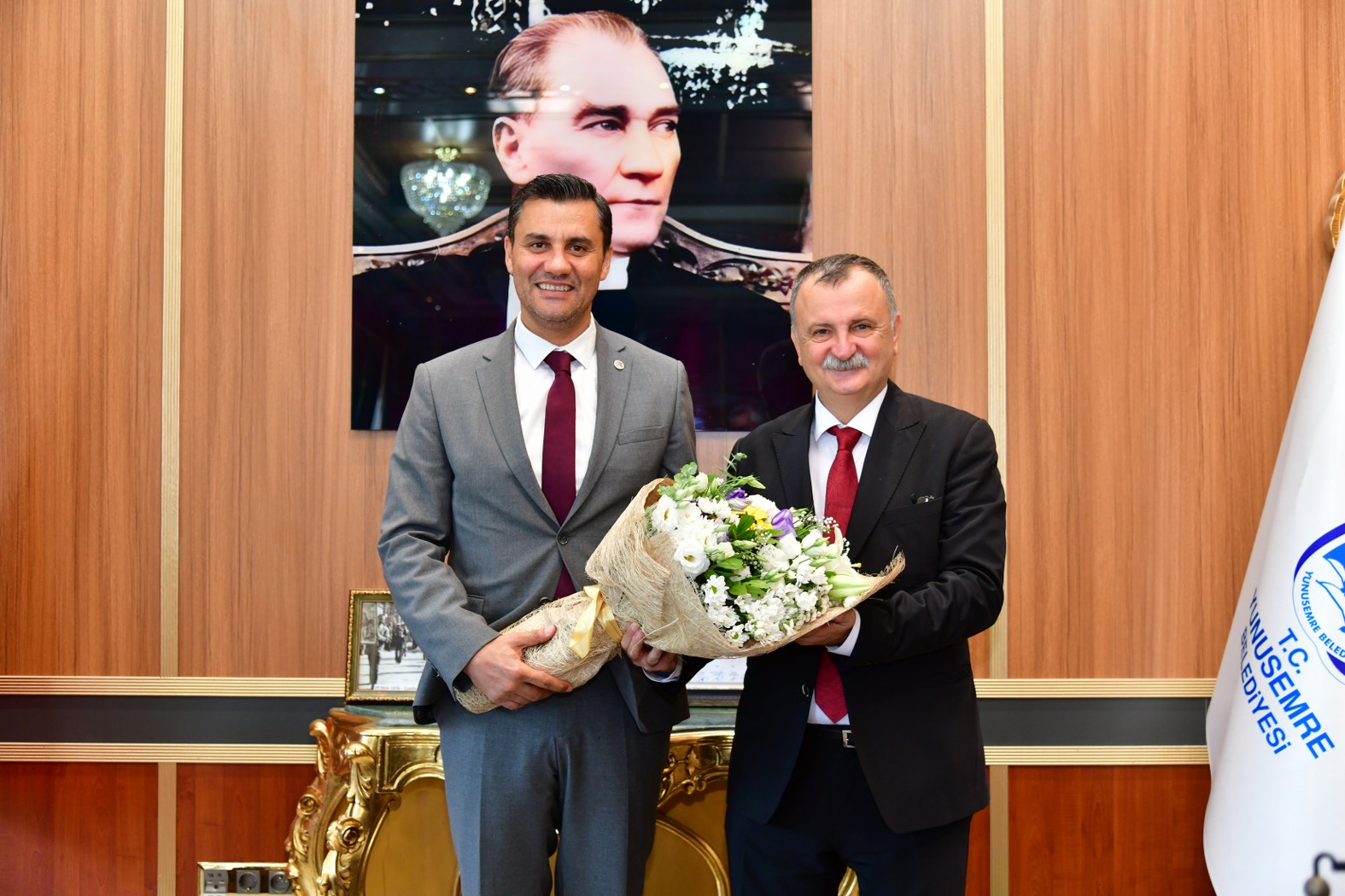 Semih Balaban, Büyükşehir Belediye Başkanı Ferdi Zeyrek’i Ağırladı (5)