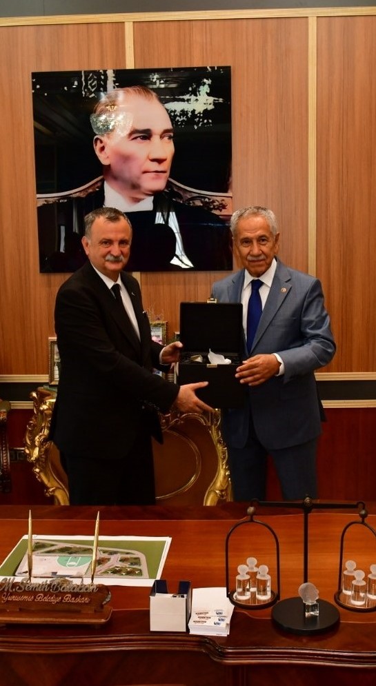 Başkan Balaban Bülent Arınç’ı Ağırladı (2)