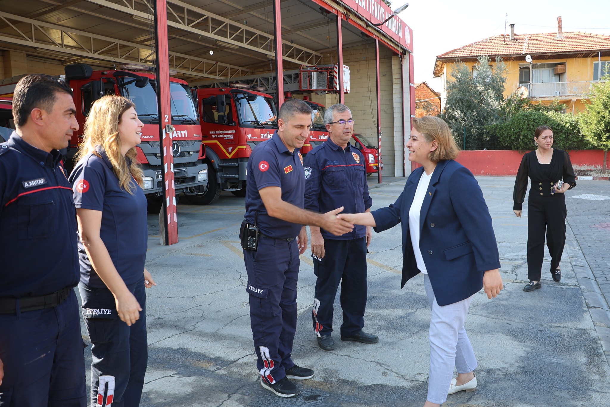 Kula'da İtfaiye Haftası Kutlandı 2