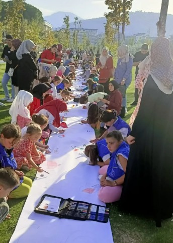 Soma’dan Filistinli Çocuklar İçin Çiz (3)