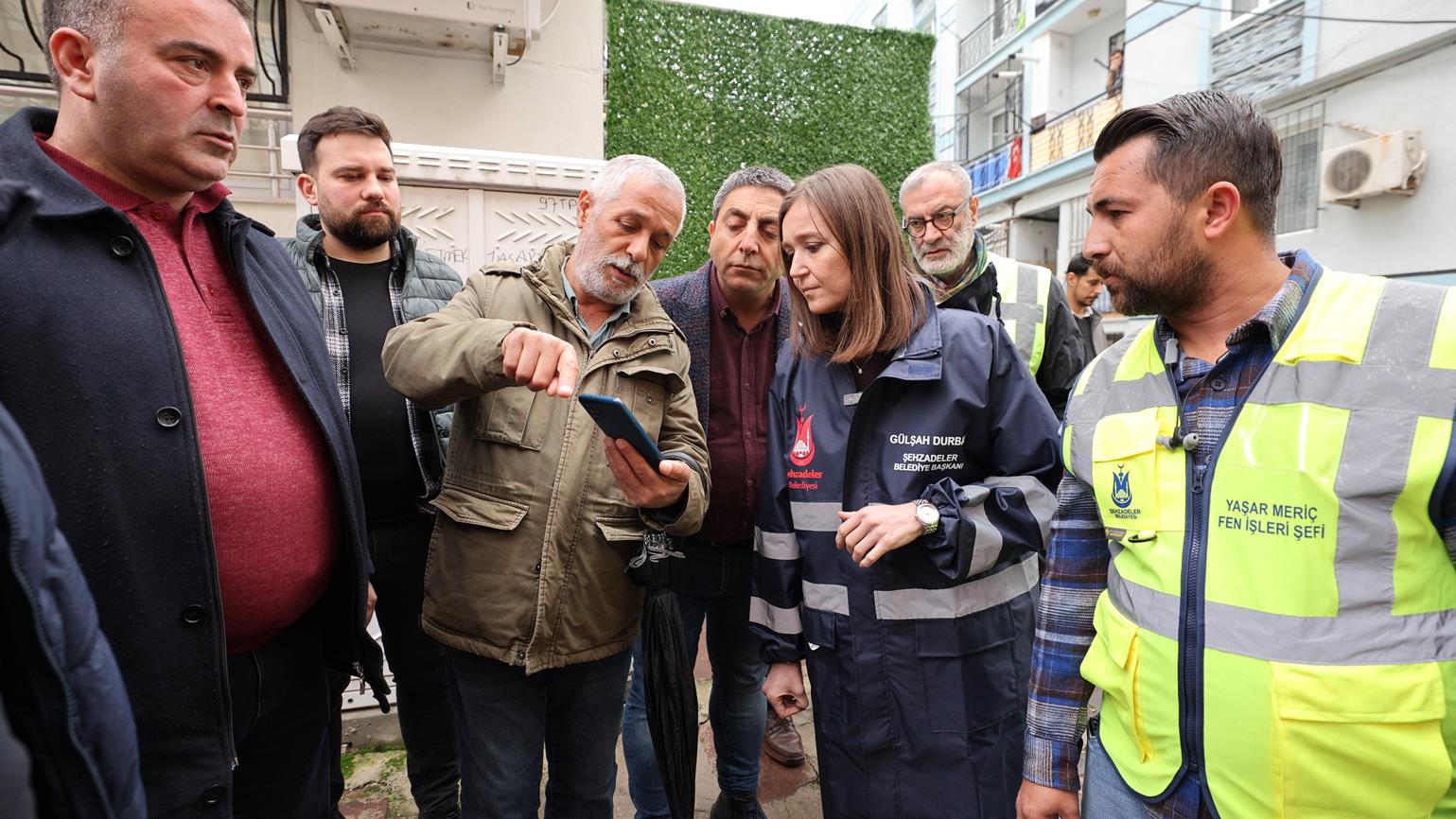 Şehzadeler 8 Mahhalede Yol Bakım Çalışması Yaptı Belediyesi, (3)