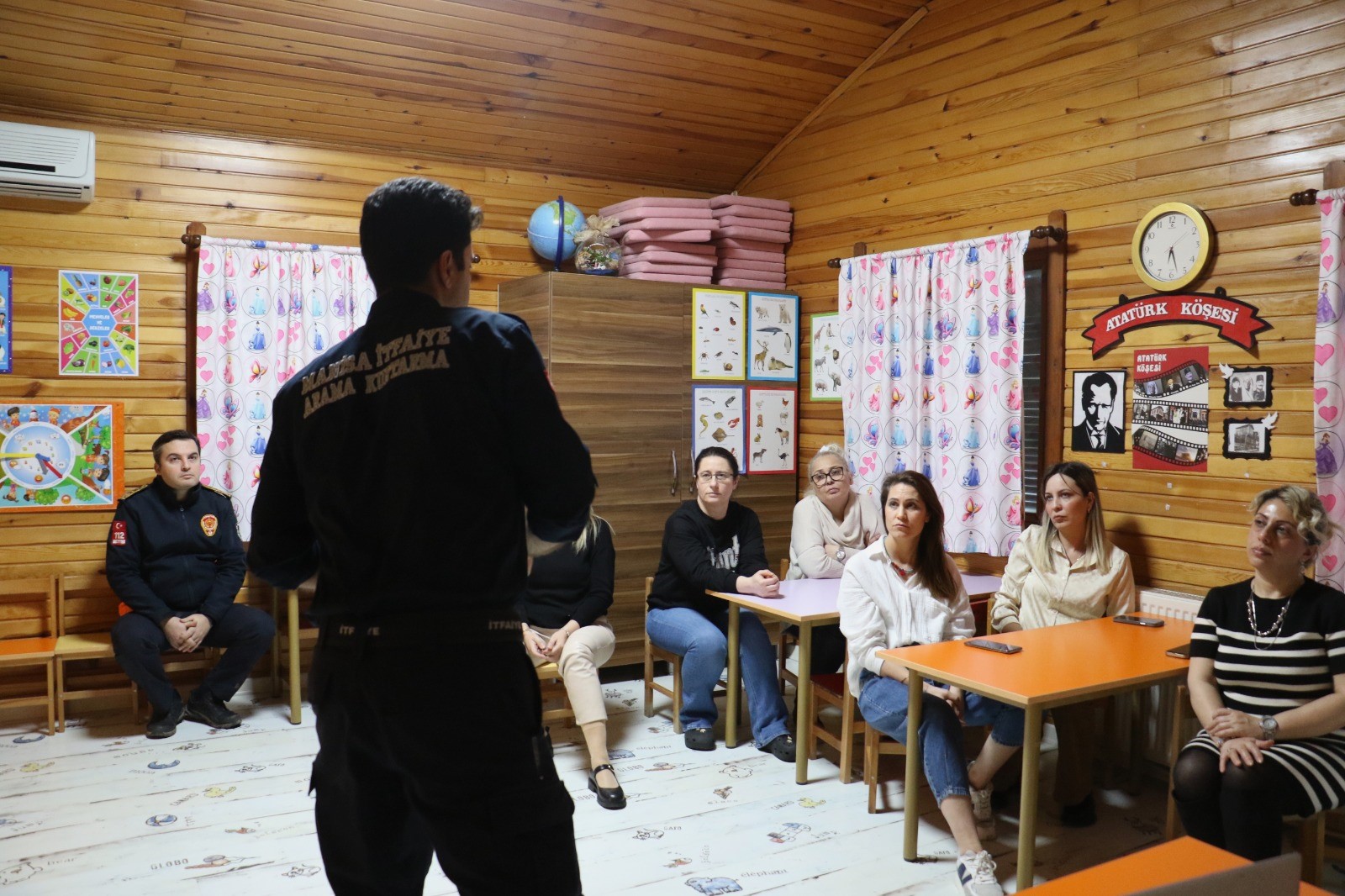 Büyükşehir’den Çalışanlarına Yangın Eğitimi (1)