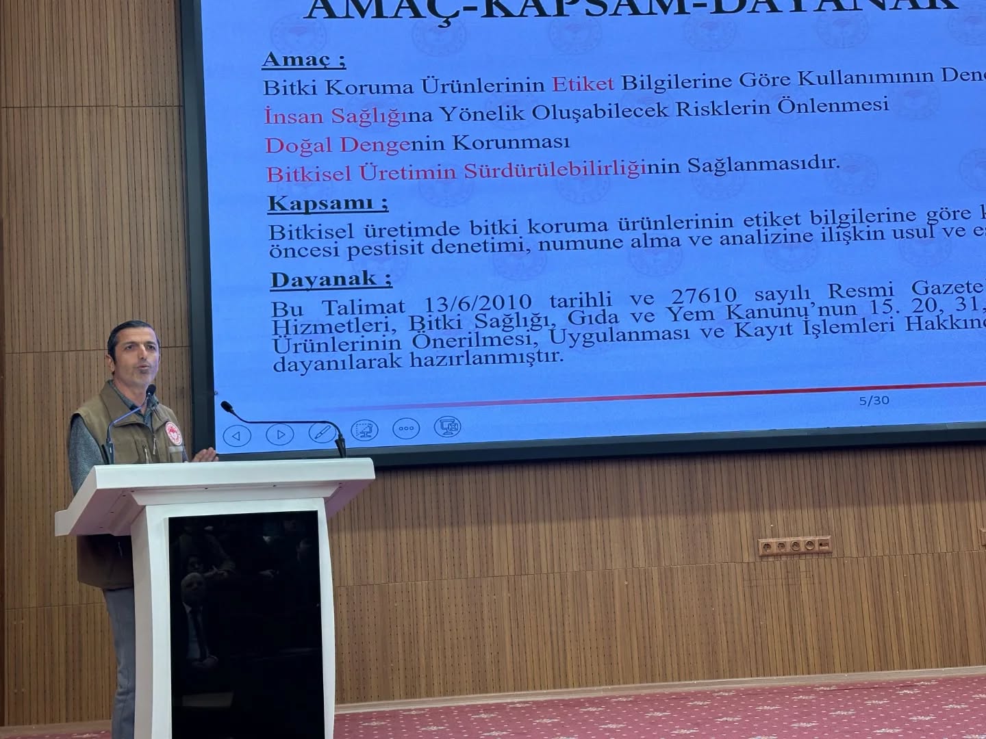 Hasat Öncesi Pestisit Için Önemli Toplantı (1)