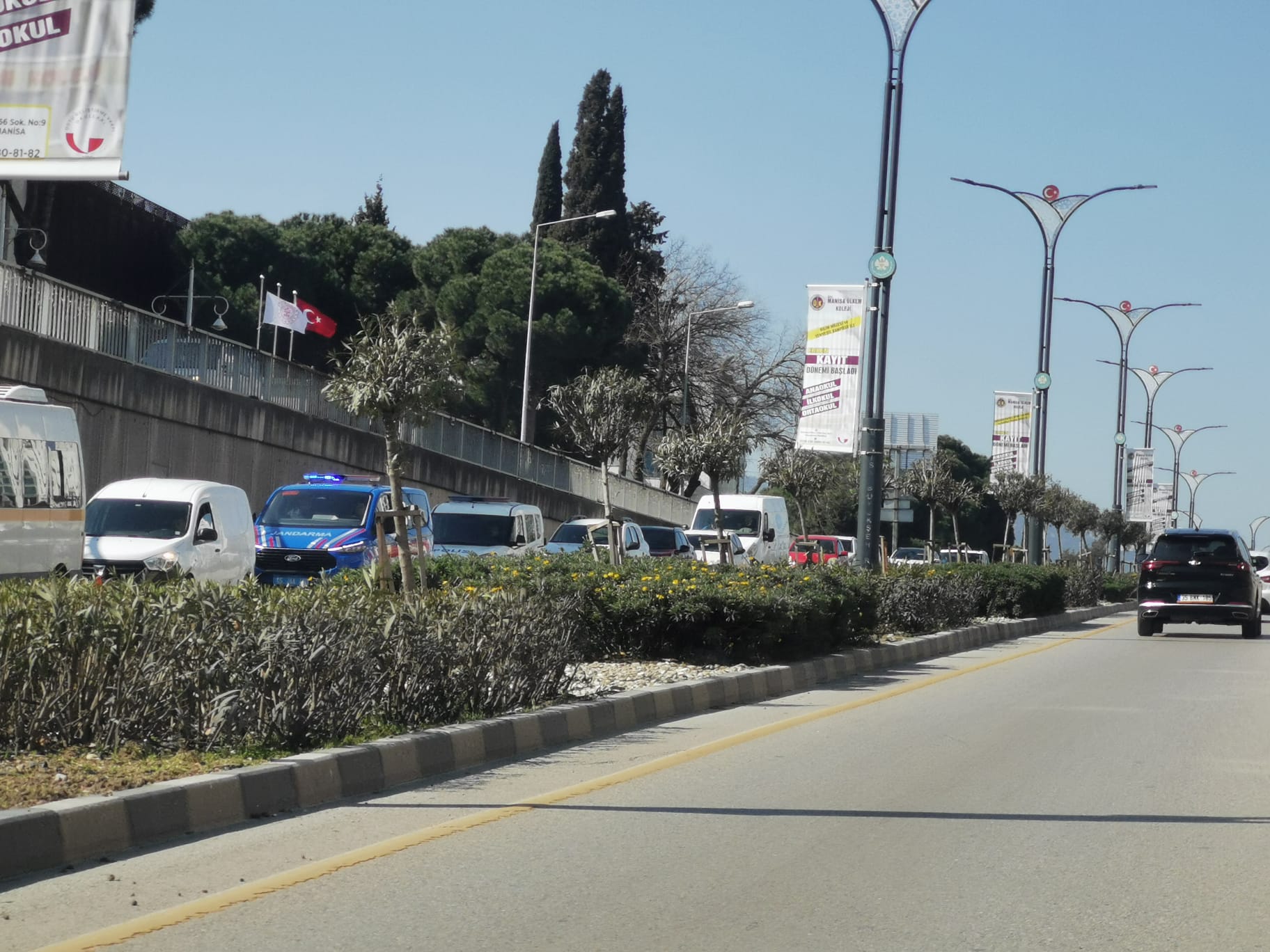 Peyzaj Çalışması Trafiği Olumsuz Etkiledi (2)