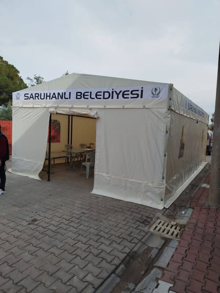 Saruhanlı Belediyesi’nden Örnek Hizmet Taziye Çadırları Hizmete Girdi (5)