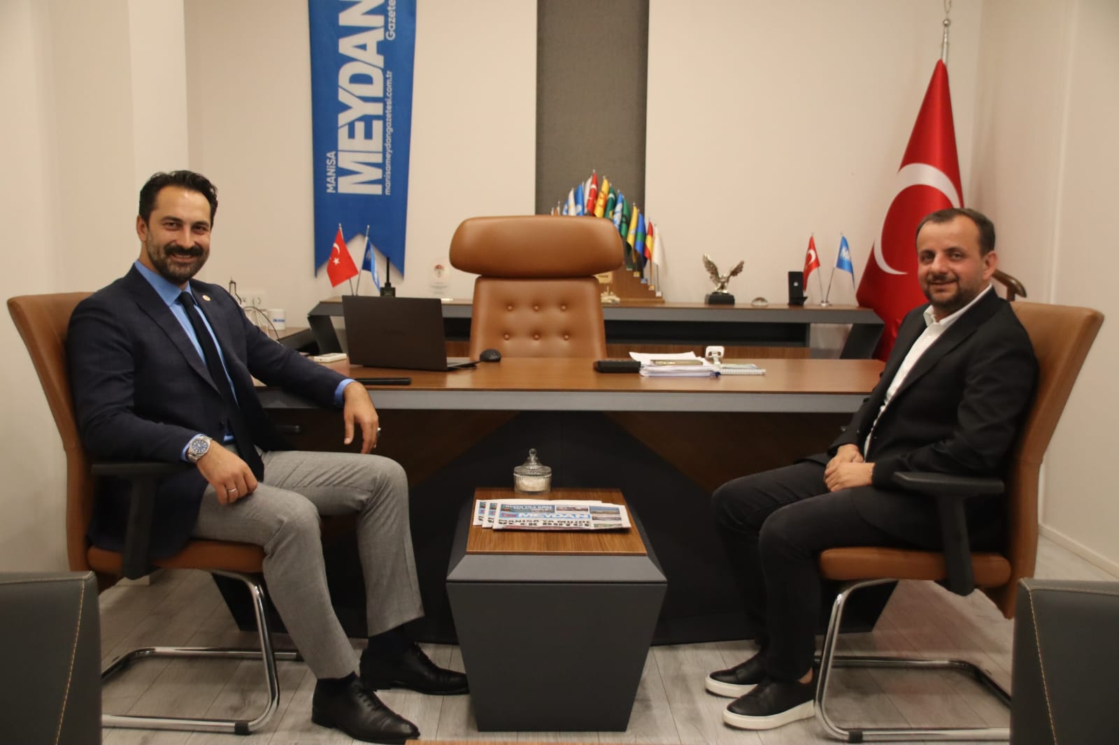 Mücahit Arınç’tan Meydan Gazetesi’ne Ziyaret (1)