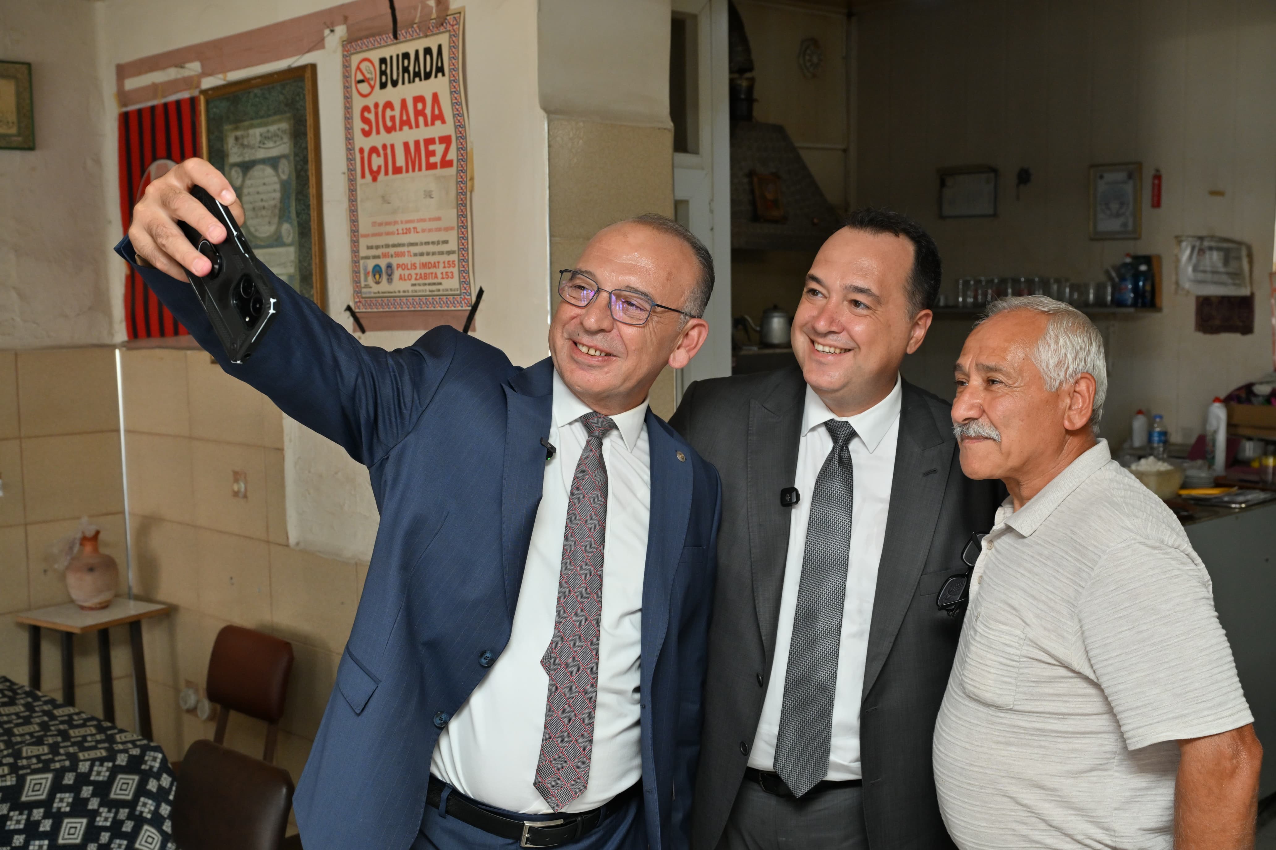 Başkan Dutlulu, Turgutlu’da Esnaf Temsilcilerini Ziyaret Etti (5)