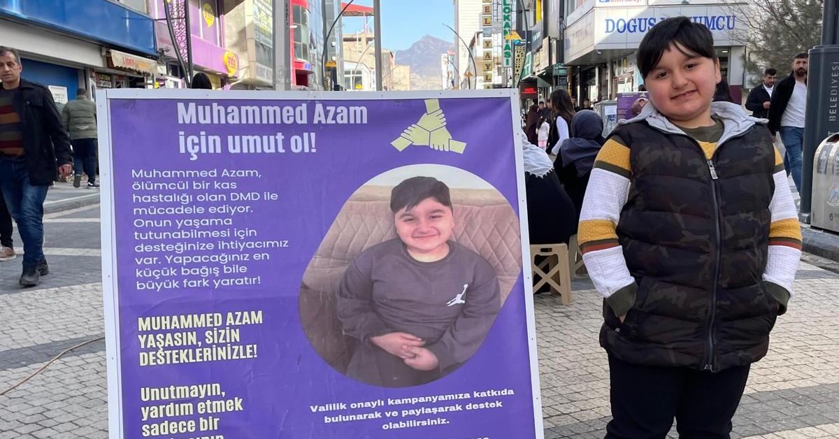 Dmd Hastası Muhammed Azam Için Umut Kampanyası (2)