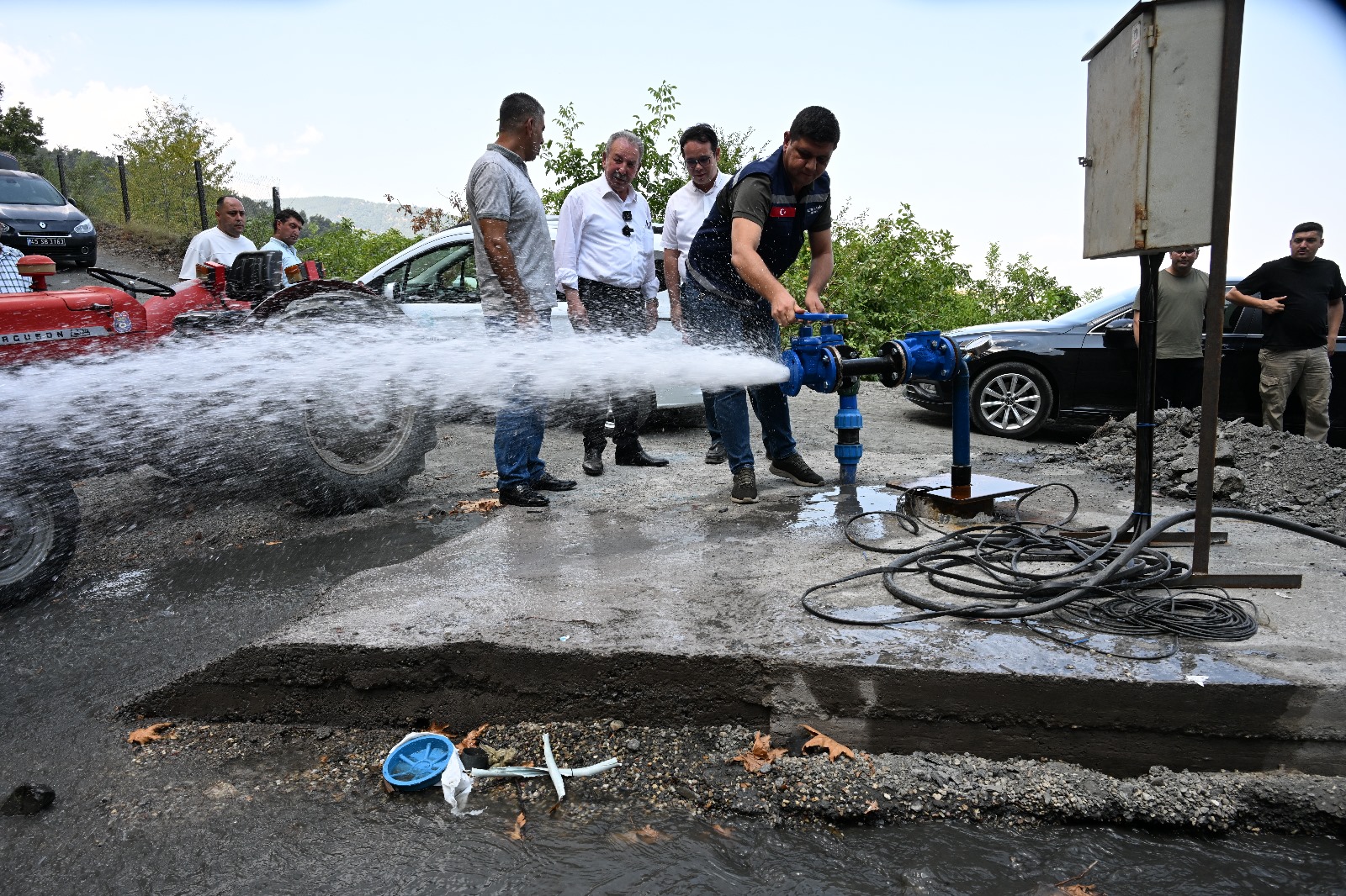 Bahçecik’te Taşıma Su Çilesi Bitti-1