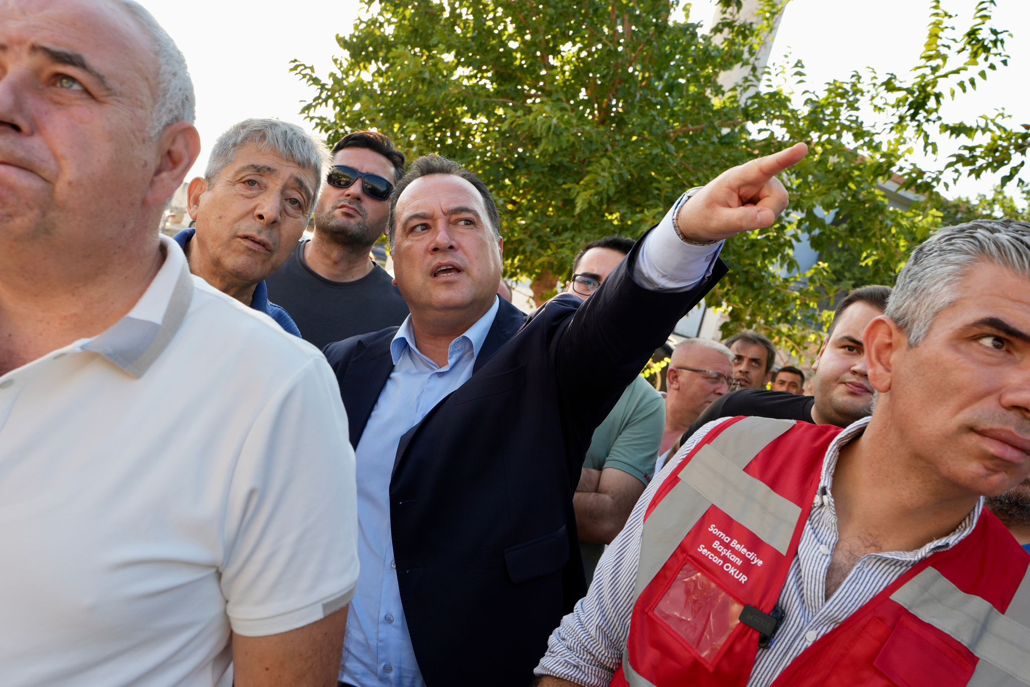 Başkan Dutlulu, Soma Yangınını Yerinde İnceledi (1)