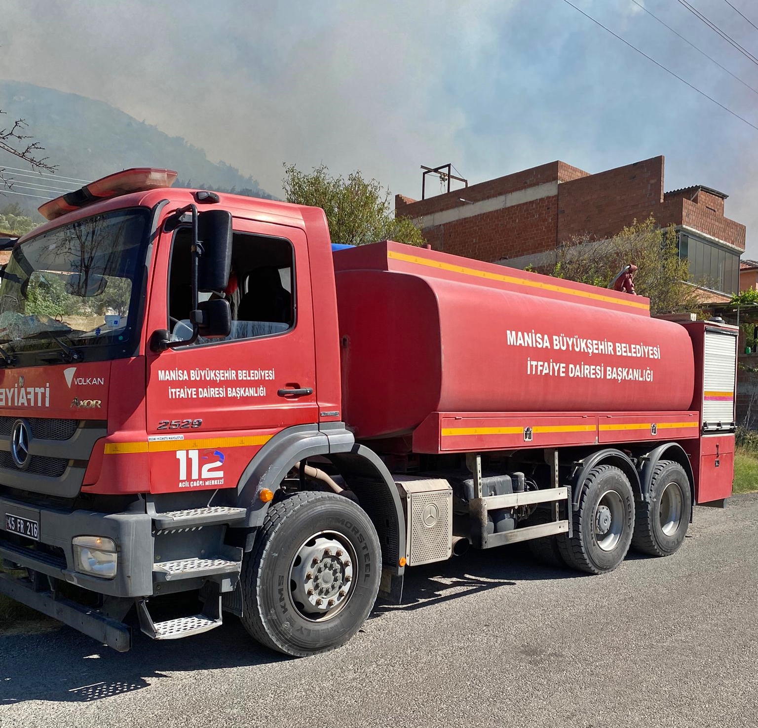 Başkan Dutlulu, Soma Yangınını Yerinde İnceledi (13)