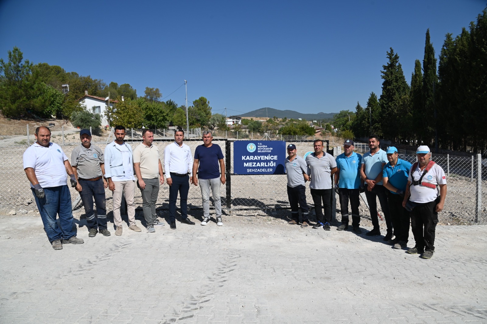 Büyükşehir Mezarlıkları Güvenli Hale Getiriyor (2)