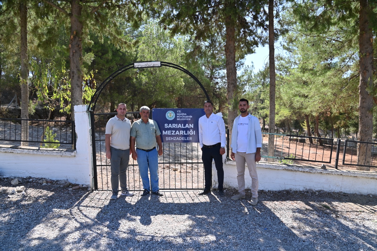 Büyükşehir Mezarlıkları Güvenli Hale Getiriyor (5)