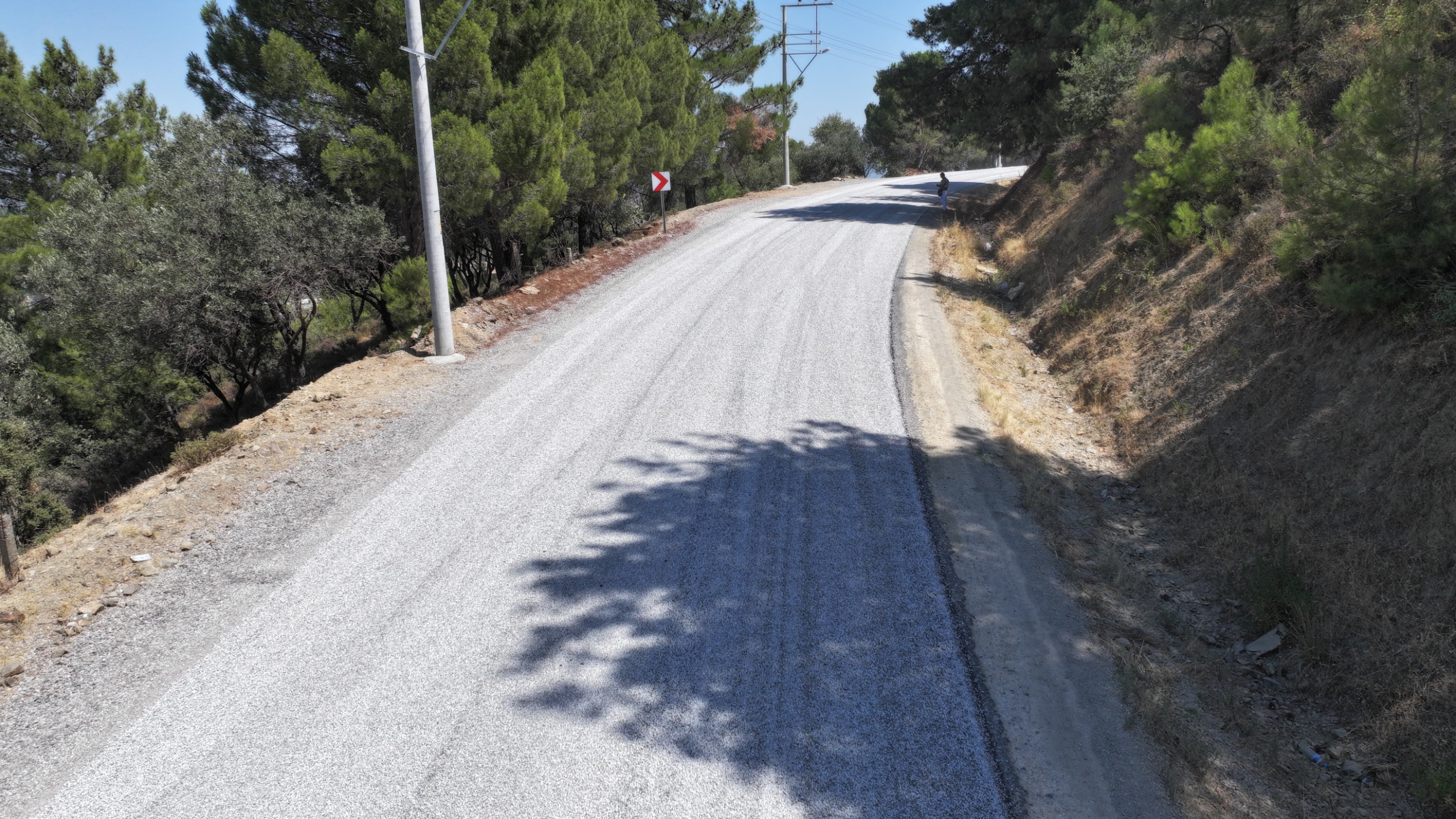 Büyükşehir, Spil Dağı Milli Parkı Yolunu Yeniliyor (7)