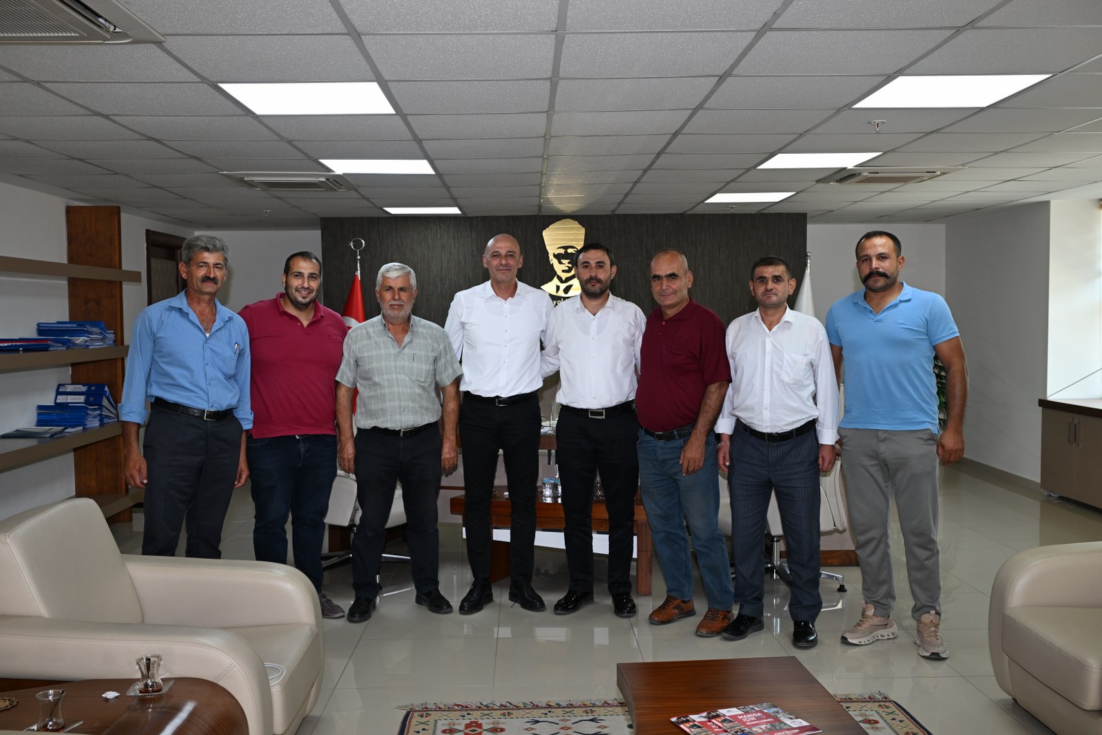 Maski̇ Mahalle Muhtarlarının Taleplerini Dinledi (1)