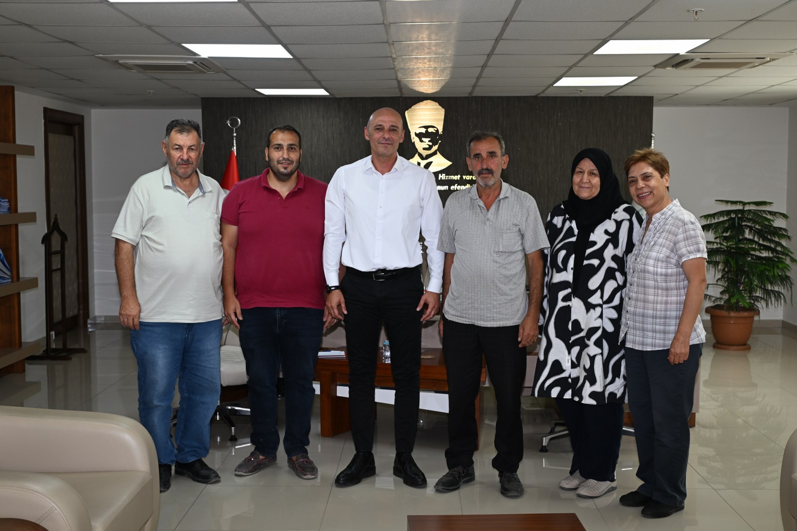 Maski̇ Mahalle Muhtarlarının Taleplerini Dinledi (2)