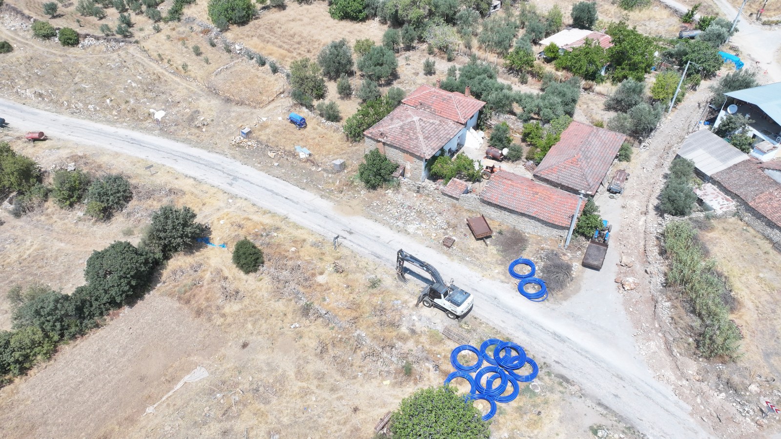 Maski̇, Salihli Kurttutan’da 40 Yıllık İçme Suyu Altyapısını Yeniliyor (6)