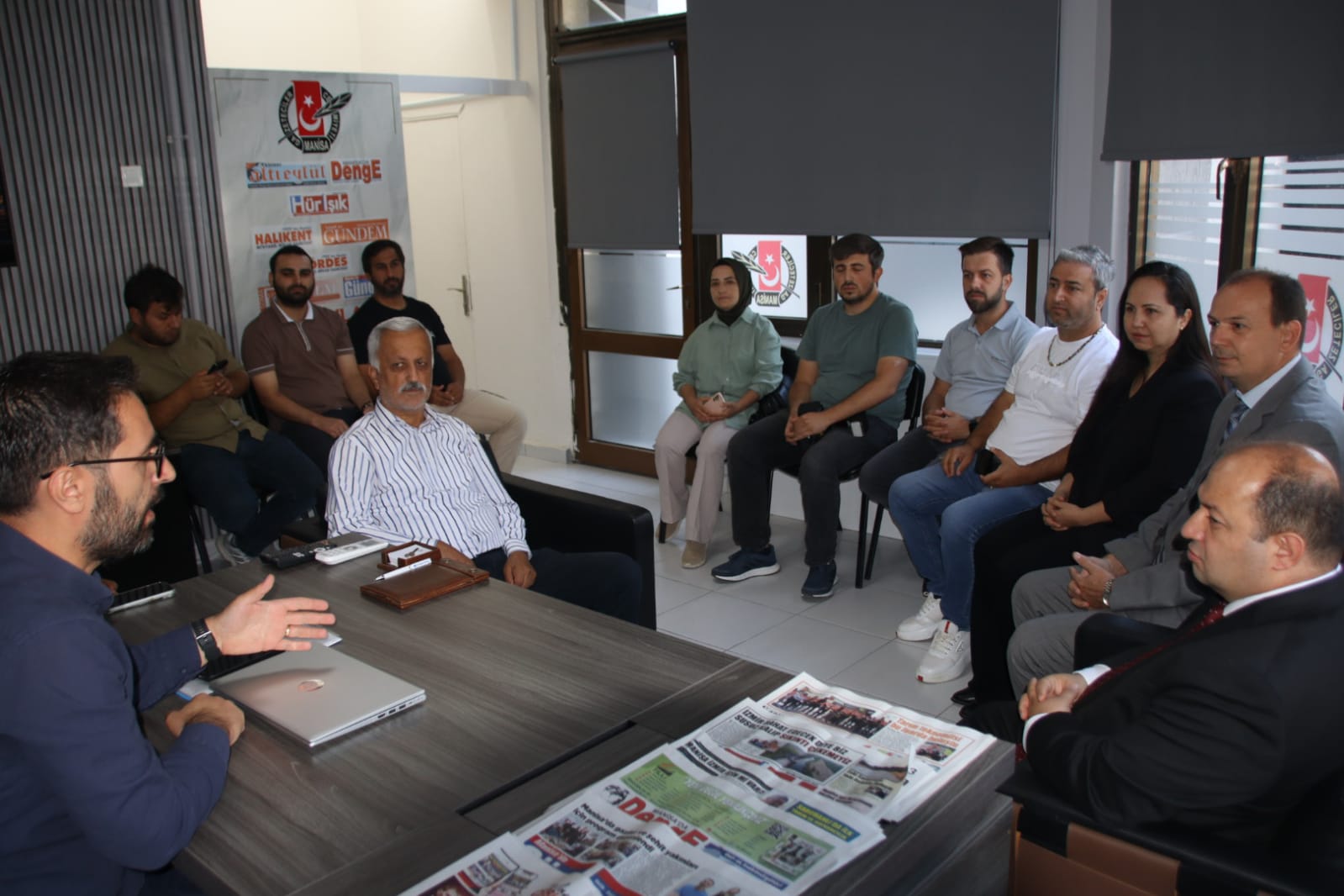 Manisa İl Sağlık Müdürü Zeren’den Gazeteciler Cemiyeti’ne Ziyaret (6)