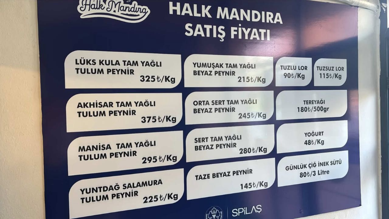Manisa’da Halk Mandıra Fiyatları Görenleri Şaşırtti (2)