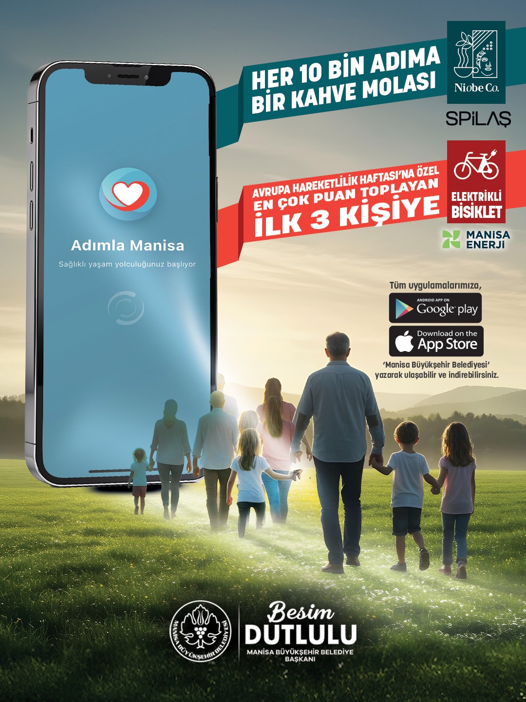 ‘Adımla Manisa’ Ile Sağlıklı Yaşam Ve Ödül Bir Arada