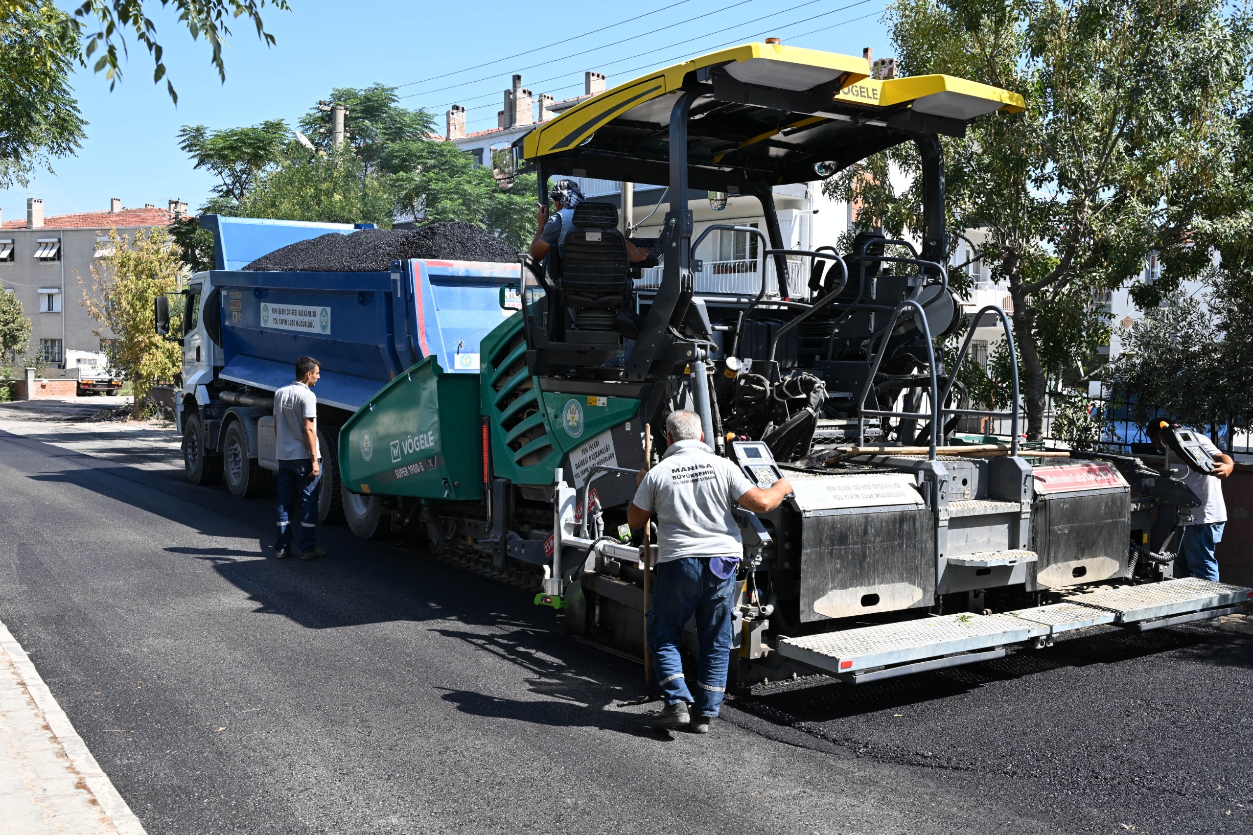 Akhisar Ve Ahmetli’de Yol Çalışmaları Tüm Hızıyla Devam Ediyor (4)
