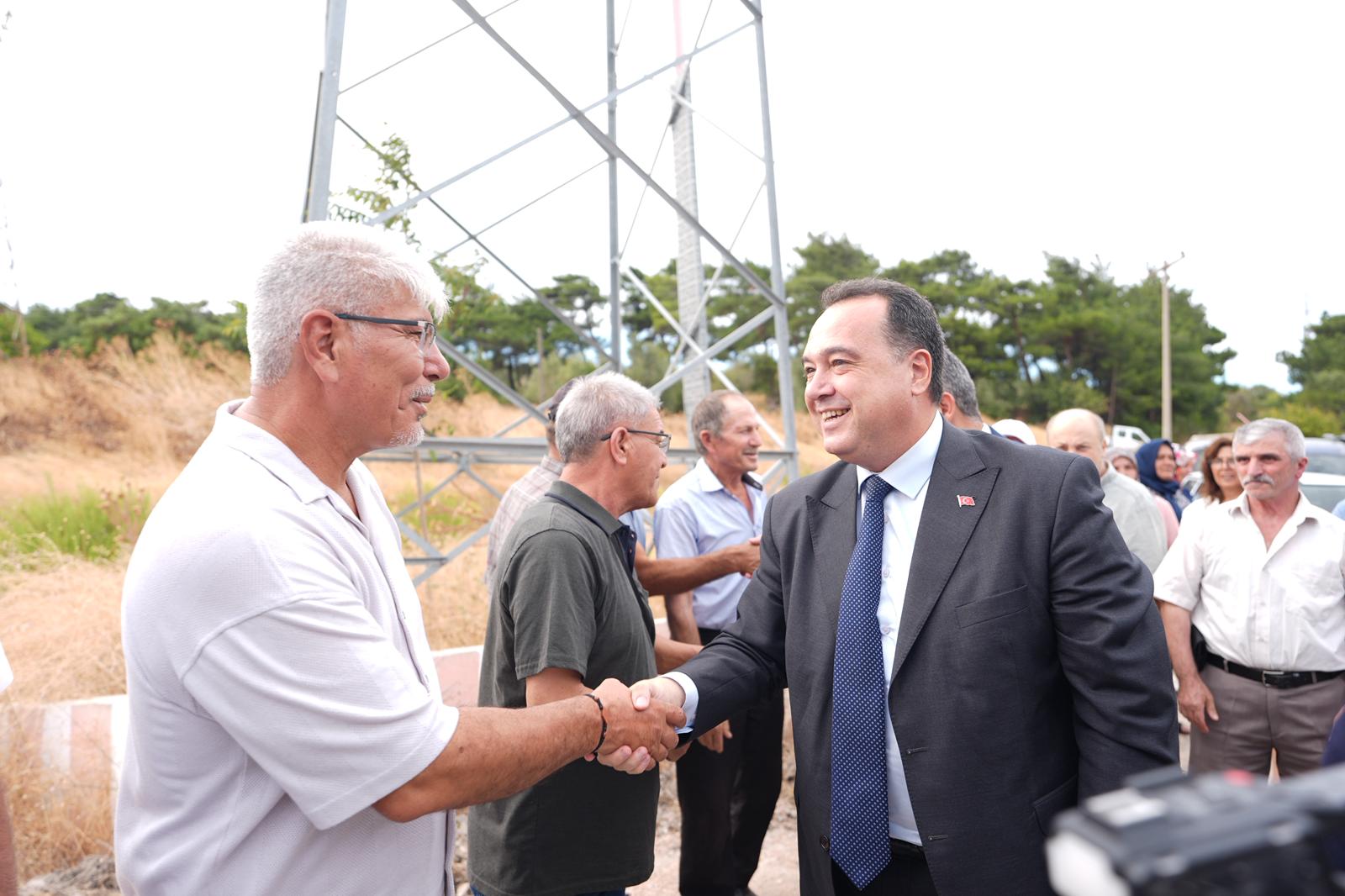 Başkan Dutlulu, Soma’daki Asfalt Çalışmalarını Yerinde İnceledi (1)