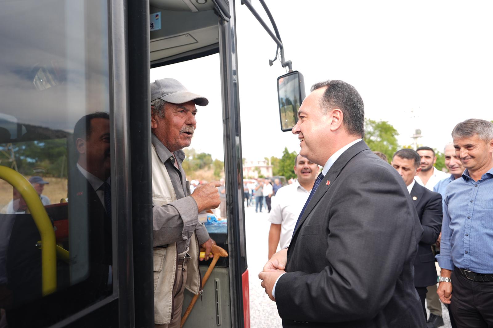 Başkan Dutlulu, Soma’daki Asfalt Çalışmalarını Yerinde İnceledi (4)