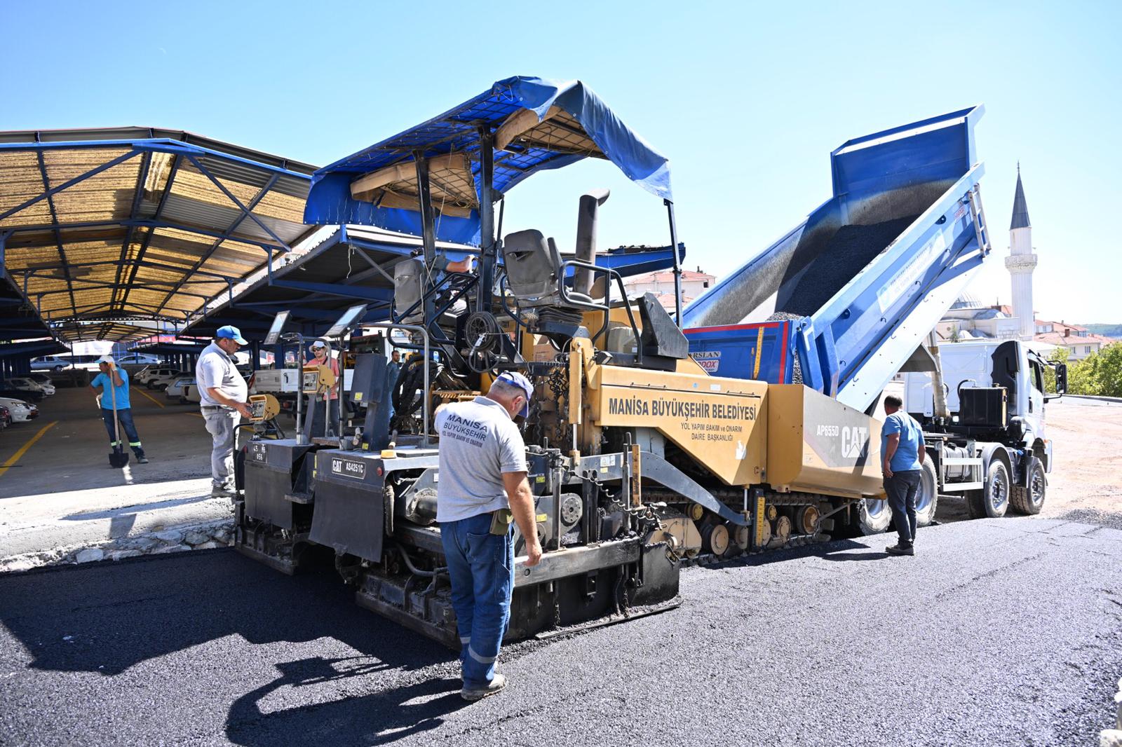 Büyükşehir, Gördes’i Asfaltladı (3)