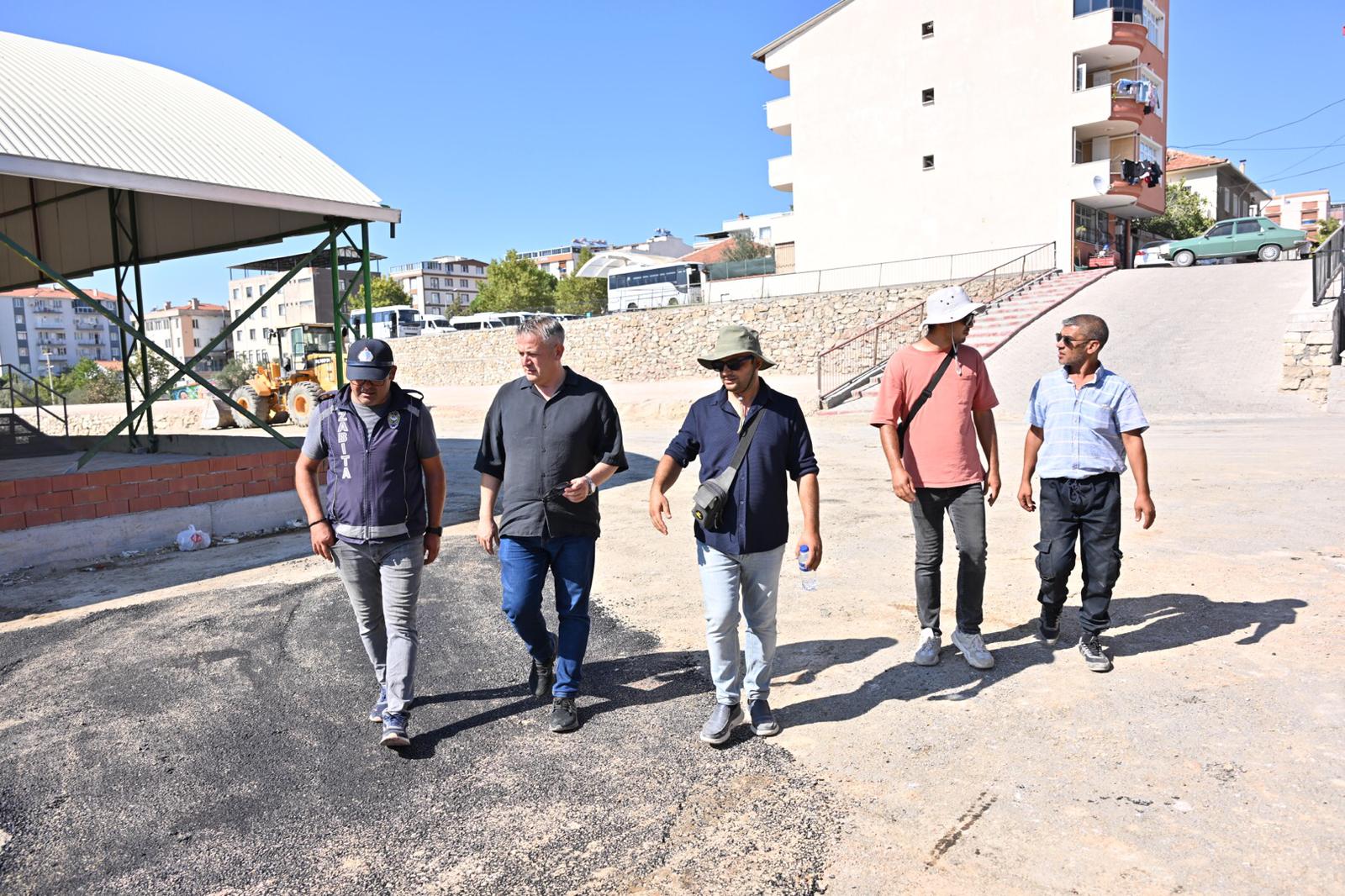 Büyükşehir, Gördes’i Asfaltladı (7)