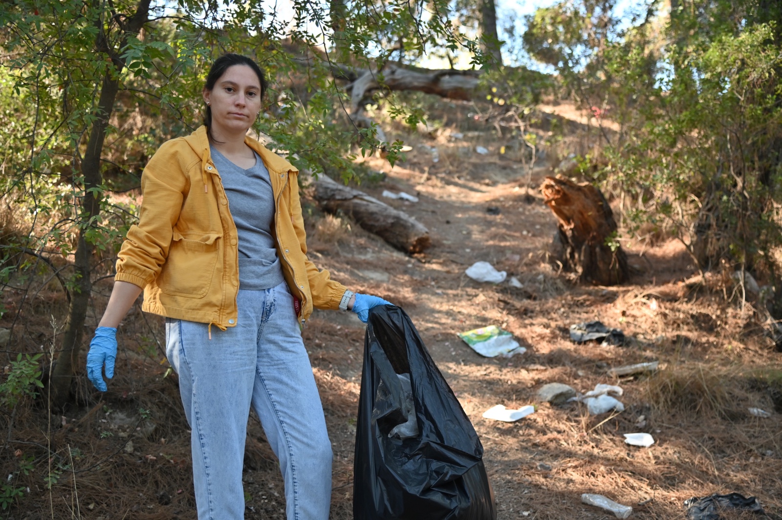 Gönüllüler Çevre Temizliğine Dikkat Çekti (5)
