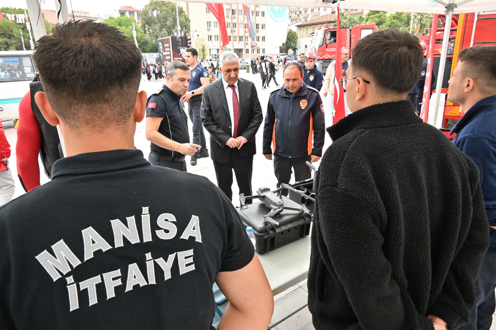 Manisa İtfaiyesinden Haftaya Yakışır Kutlama (23)