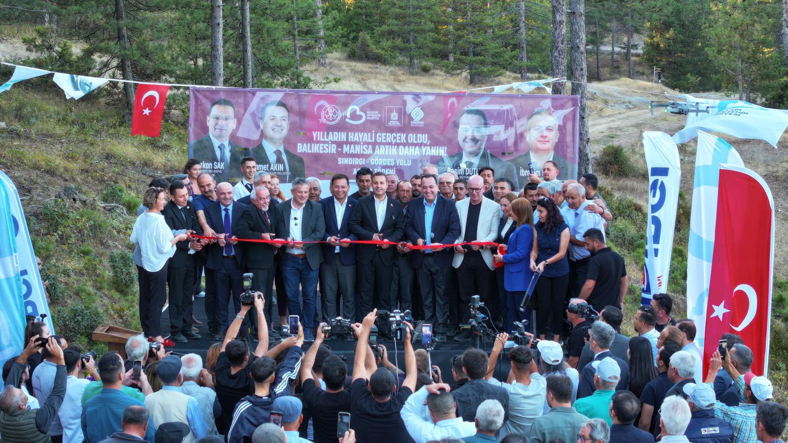 Yılların Hayali Gerçek Oldu, Gördes Sındırgı Yolu Asfaltlandı (12)