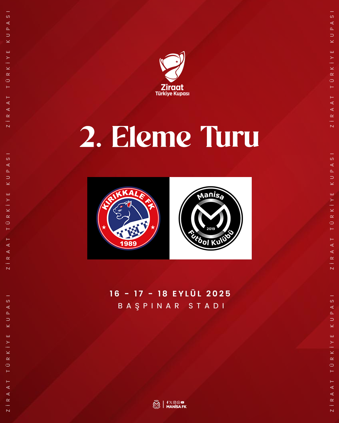 Ziraat Türkiye Kupası’nda Rakibimiz Kırıkkale Fk Oldu