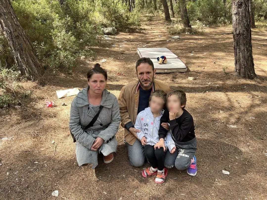 Devlet onlara sahip çıktı: İzmir’de ormanda yaşayan Avcı ailesi otele yerleştirildi