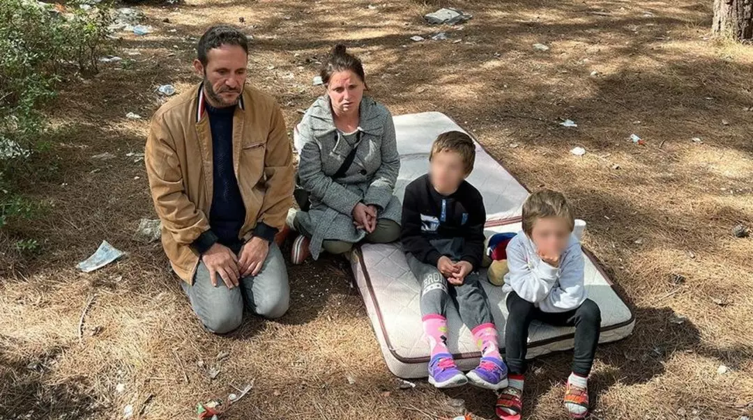 Devlet onlara sahip çıktı: İzmir’de ormanda yaşayan Avcı ailesi otele yerleştirildi