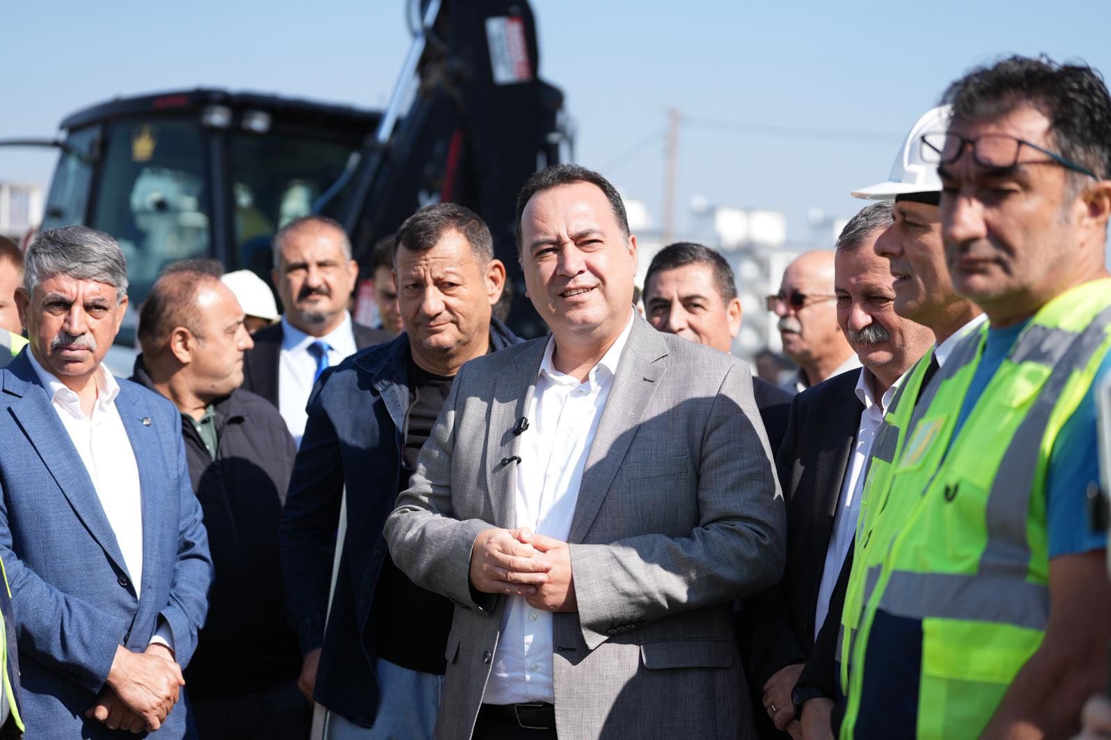 Muradiye küllerinden doğuyor: Altyapı projesine ilk kepçe vuruldu!