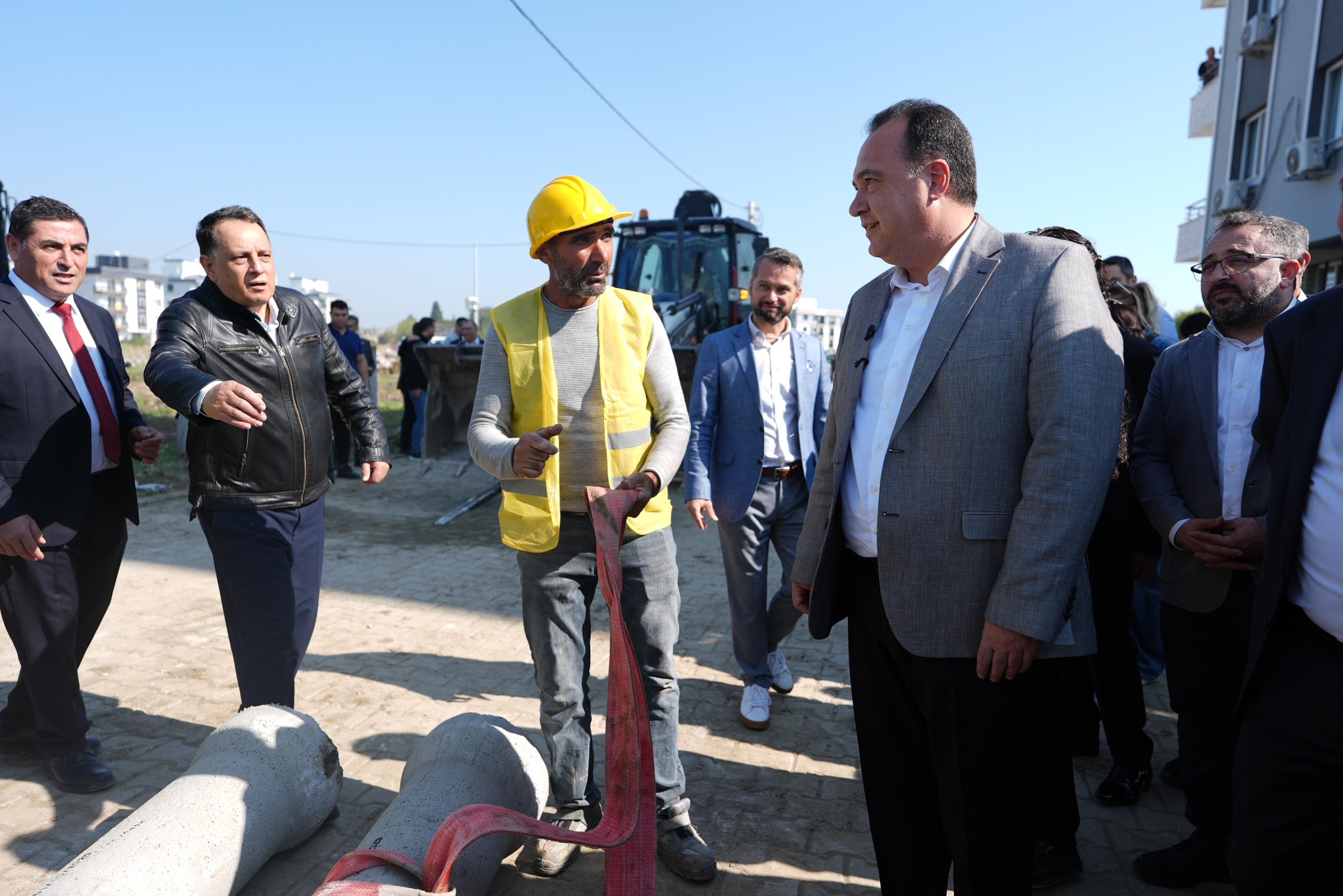 Muradiye küllerinden doğuyor: Altyapı projesine ilk kepçe vuruldu!