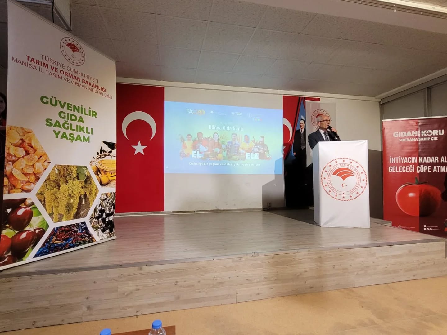 Tarımın kalbi Manisa’da Dünya Gıda Günü farkındalığı