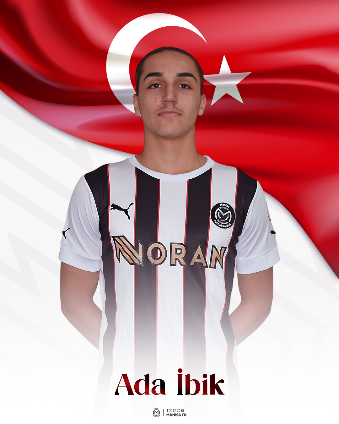 Manisalı Futbolcular Ayberk Karapo ve Ada İbik Ümit Millî Takım Kadrosunda