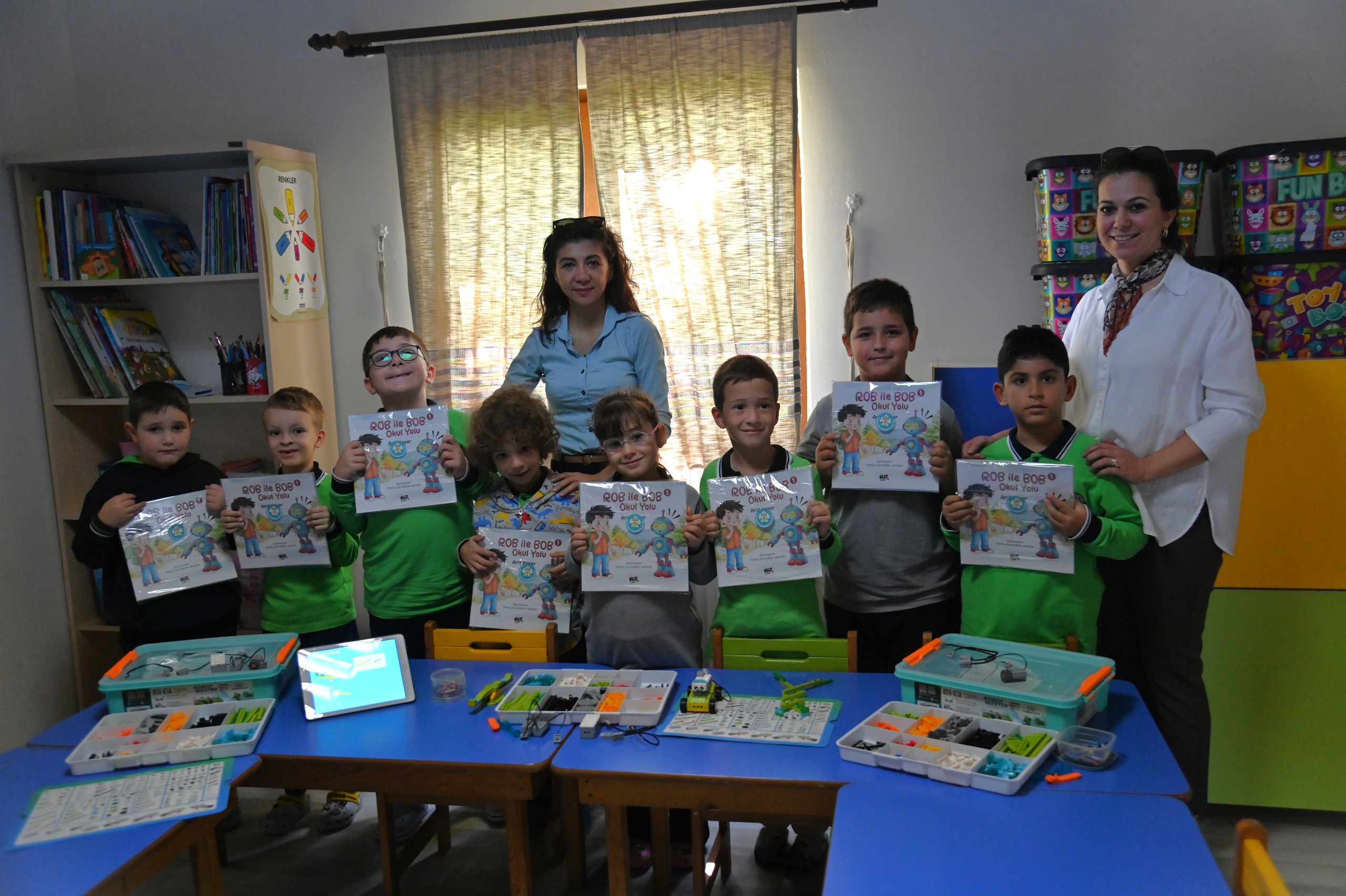 Manisa’da çocuklar robotik kodlama ile geleceğe hazırlanıyor