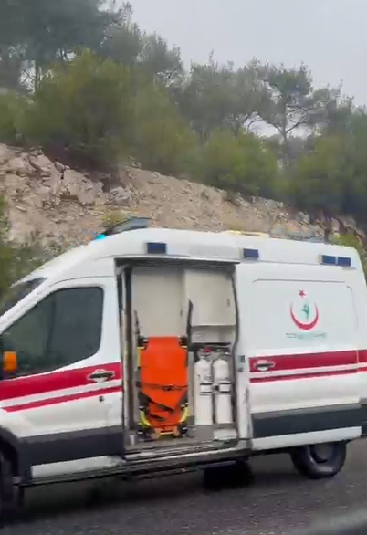 Manisa- İzmir yolunda korkutan trafik kazası!