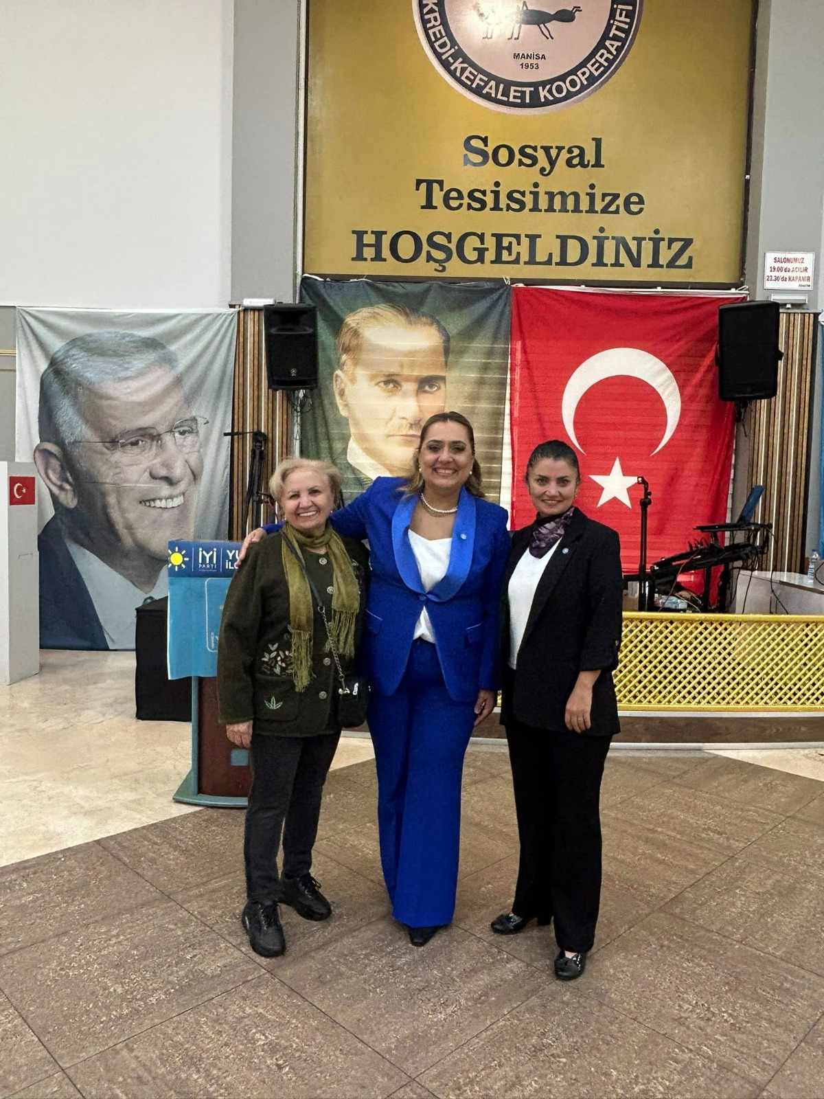 İYİ Parti Yunusemre’de güven tazelendi: Banu Elbirler yeniden İlçe Başkanı seçildi