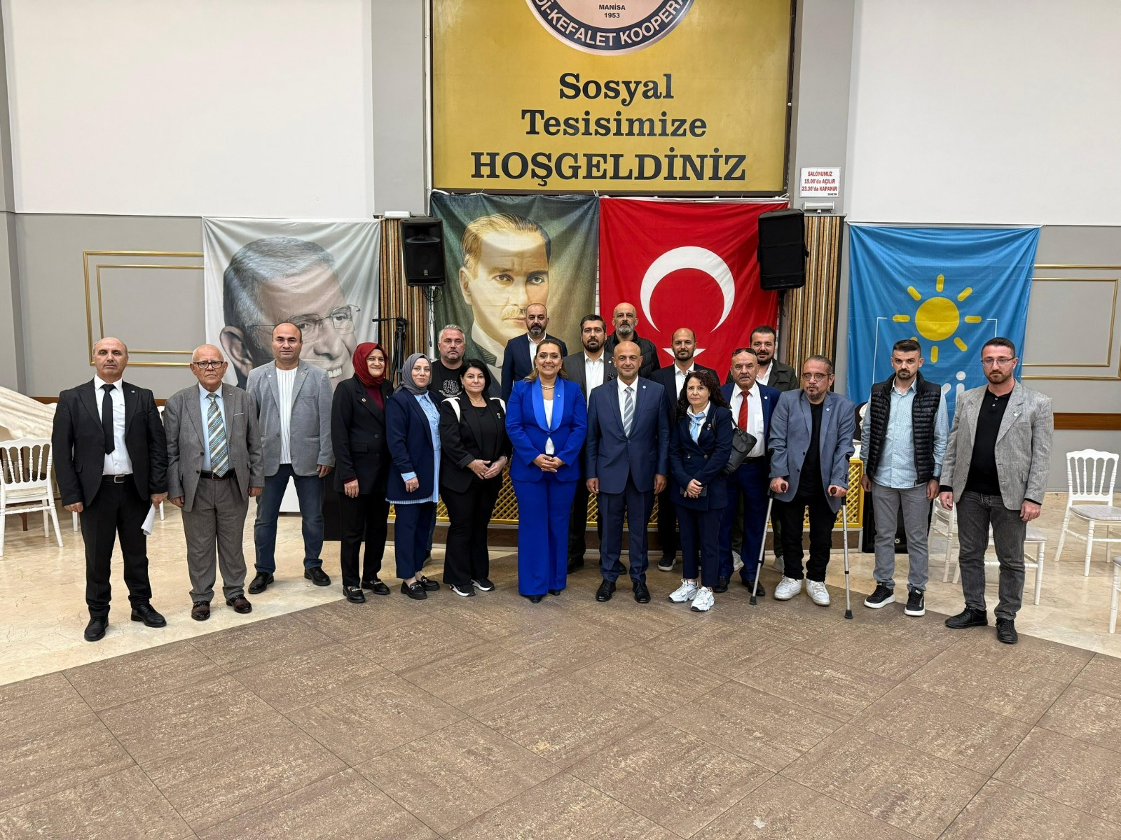 İYİ Parti Yunusemre’de güven tazelendi: Banu Elbirler yeniden İlçe Başkanı seçildi