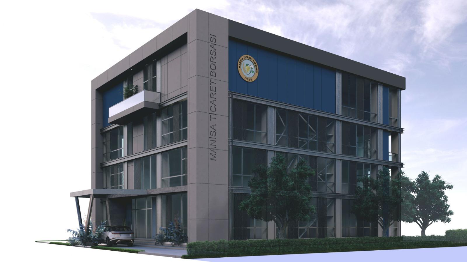 Manisa Ticaret Borsası’nda 100. yıl: Yeni Hizmet Binasının temeli atıldı