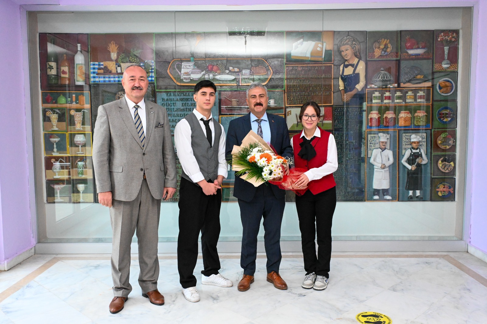 Fahri Aktaş Okul Ziyaretlerine Devam Ediyor